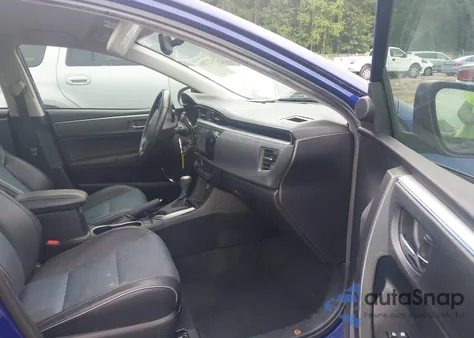 2015 Toyota Corolla S Plus z USA, uszkodzony, nr VIN 2T1BURHEXFC358707